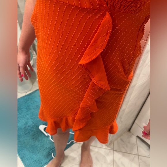 NWT Orange Michael Kors Dress - Picture 9 of 11